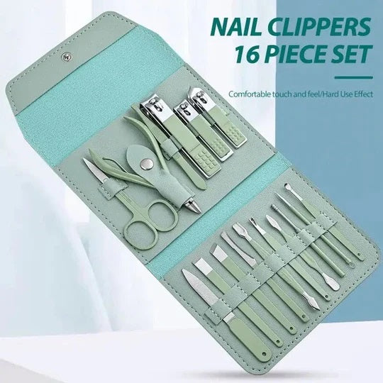 Manicure Set & Pedicure Tools 16 piece set