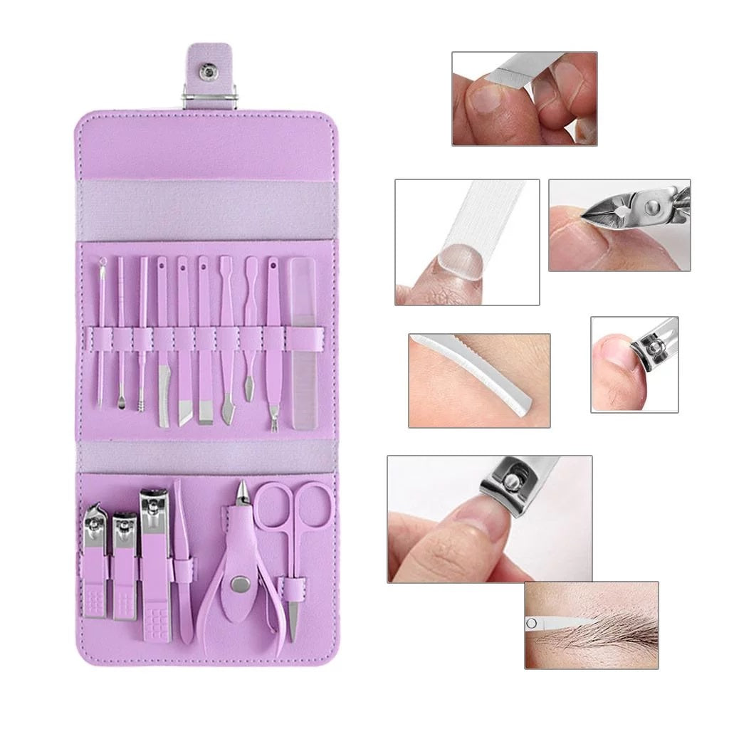 Manicure Set & Pedicure Tools 16 piece set