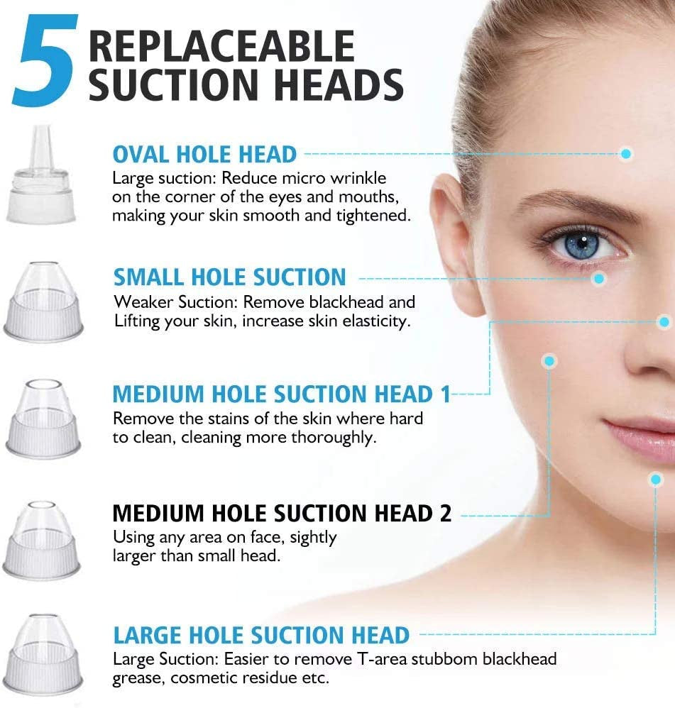 Original 5 in 1 Multi-functional Black Head Removal Machine